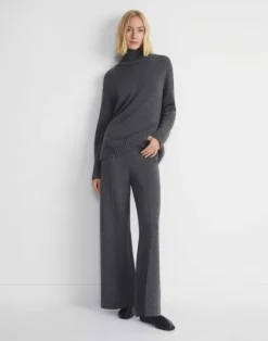 Cashmere Stand Collar Sweater