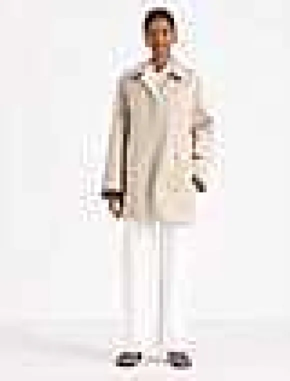 Cotton Double Face Reversible Car Coat