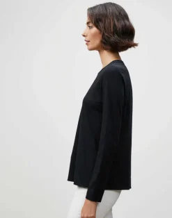 Cotton Jersey Modern Long Sleeve Tee