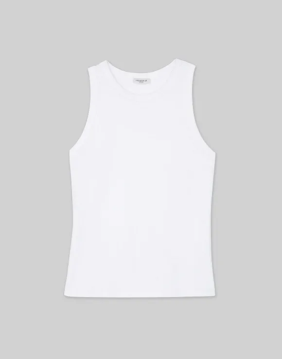 Cotton Rib Racerback Tank