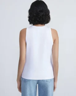 Cotton Rib Racerback Tank