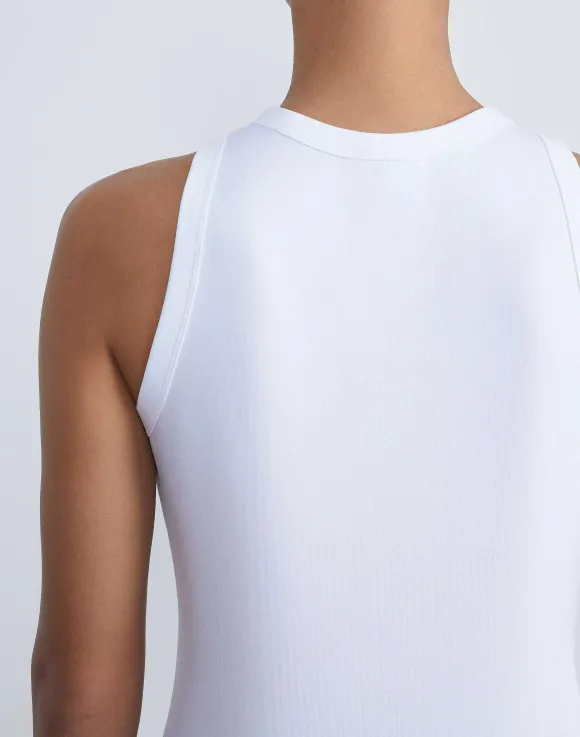 Cotton Rib Racerback Tank