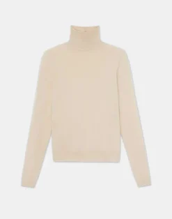 Fine Gauge Cashmere Stand Collar Sweater