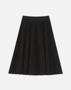 Finespun Voile Pleat Stitch Skirt