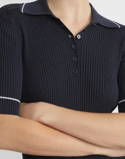 Finespun Voile Tipped Polo