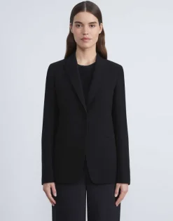 Finesse Crepe Cutaway Blazer