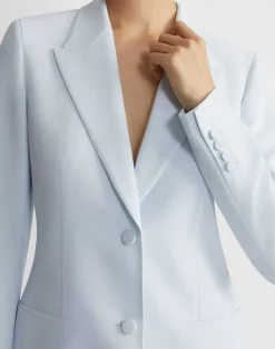 Finesse Crepe Fitted Blazer