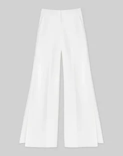 Finesse Crepe Franklin Wide Leg Ankle Pant