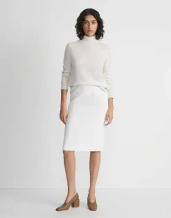 Finesse Crepe Pencil Skirt