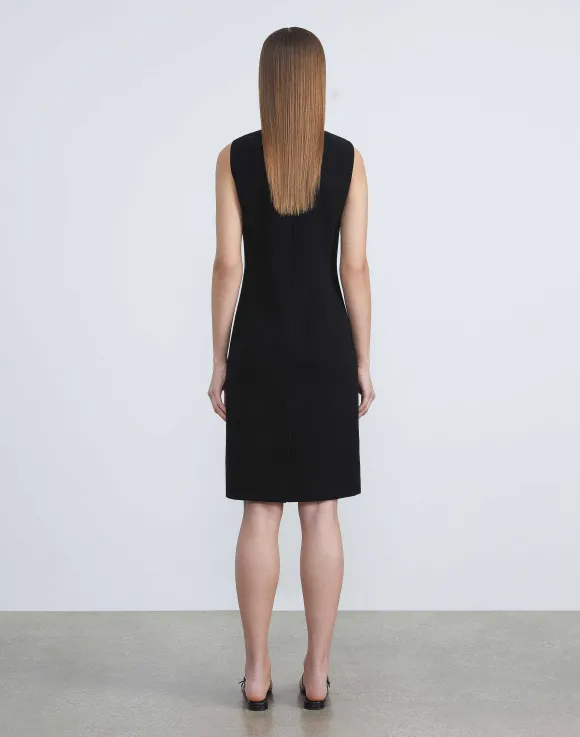 Finesse Crepe Sheath Dress