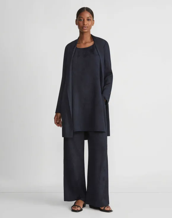 Flora Bloom Cloqu Jacquard Viscose Tunic Blouse