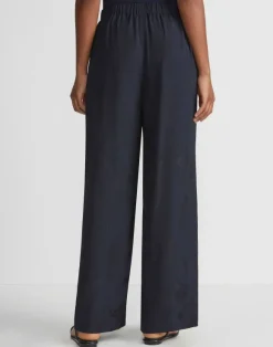 Flora Bloom Cloqu Jacquard Viscose Riverside Pant