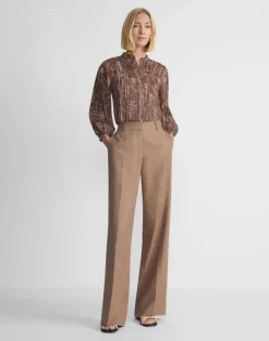 Flora Print Sustainable Gemma Cloth Voile Pintuck Blouse