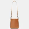 Grained Calfskin Leather 8 Knot Hobo—Small