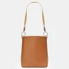 Grained Calfskin Leather 8 Knot Hobo—Small