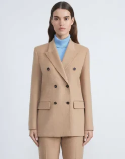 Hair Double-Breasted Trinity Blazer