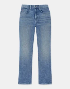 L148 Denim Mott Flared Ankle Jean