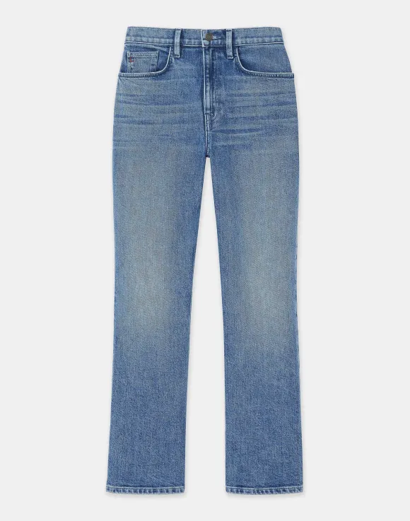 L148 Denim Mott Flared Ankle Jean