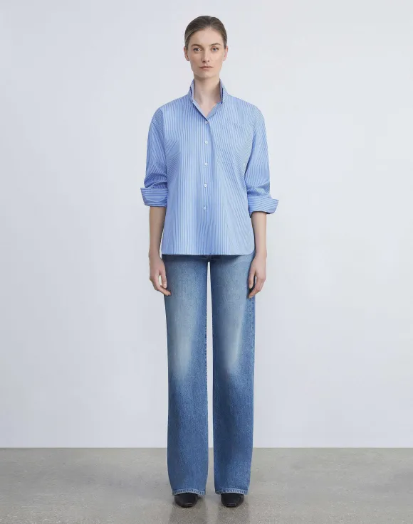 L148 Denim Wyckoff Wide-Leg Jean