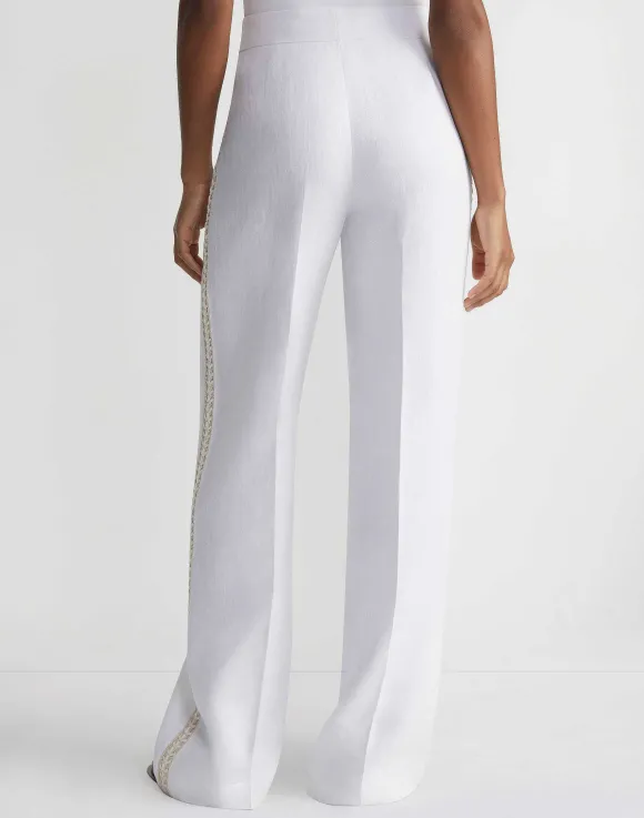 Linen Hand Crochet Sullivan Pant