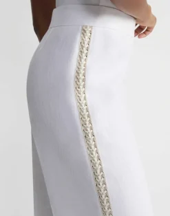Linen Hand Crochet Sullivan Pant