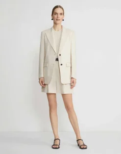 Linen Jefferson Pleated Short