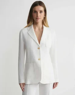 Linen Three Pocket Blazer