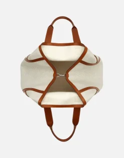 Linen-Hemp Garden L Tote