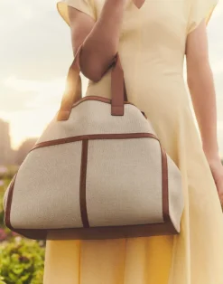 Linen-Hemp Garden L Tote