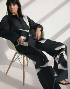Martha Madigan X L148 Print Silk Twill Riverside Pant