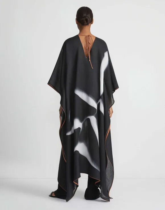 Martha Madigan X L148 Print Sustainable Voile Kaftan