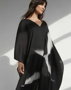 Martha Madigan X L148 Print Sustainable Voile Kaftan