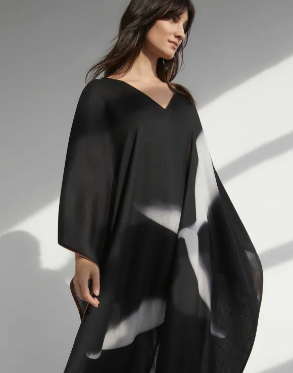 Martha Madigan X L148 Print Sustainable Voile Kaftan