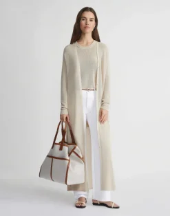 Mercerized Cotton Ribbed Tunic