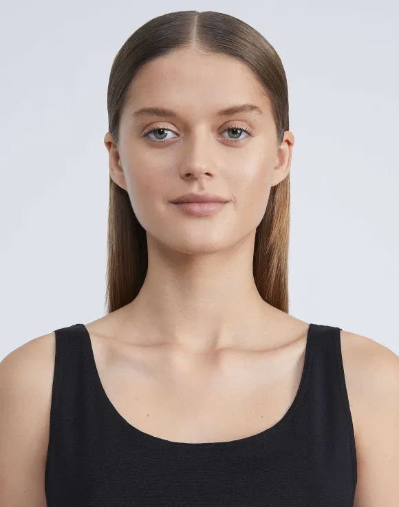 Mesh Jersey Scoop Neck Tank
