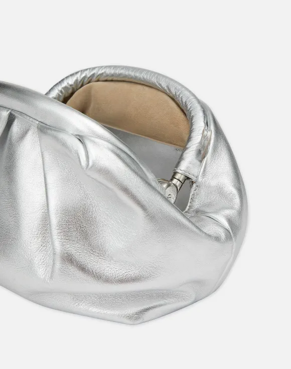 Metallic Nappa Leather Pochette