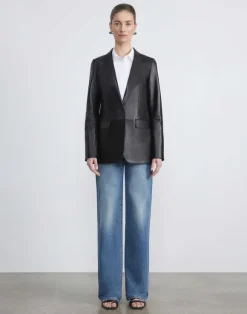 Nappa Leather Blazer