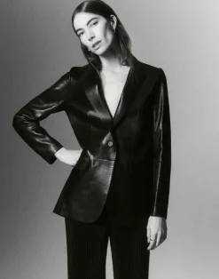 Nappa Leather Blazer