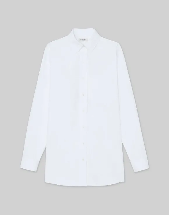 Organic Cotton Poplin Oversized Shirt