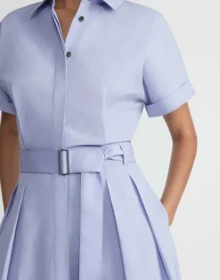 Organic Cotton Poplin Shirtdress