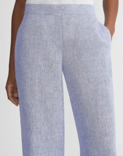 Organic Linen Columbus Cropped Pant