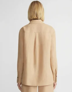 Organic Linen Shirt Jacket