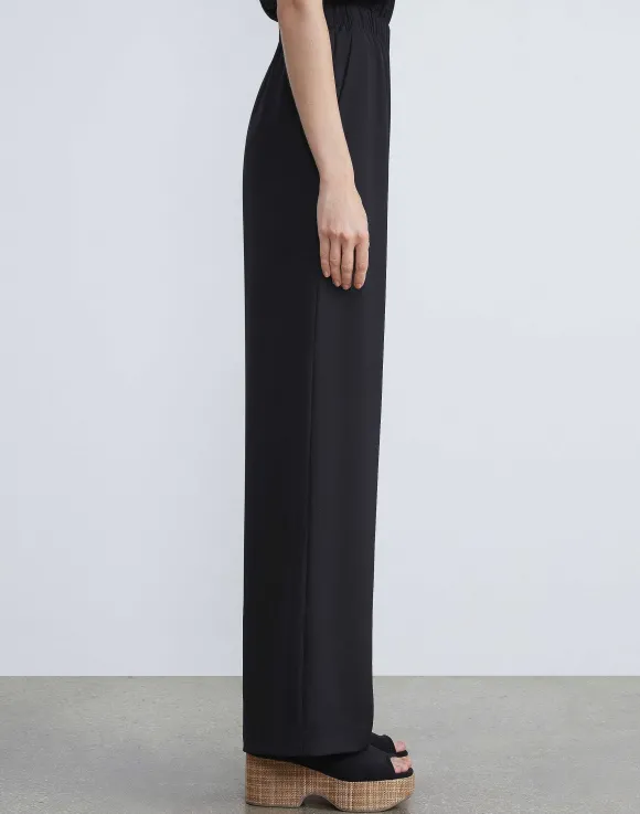 Organic Silk Crepe De Chine Perry Pant