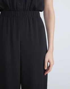 Organic Silk Crepe De Chine Perry Pant