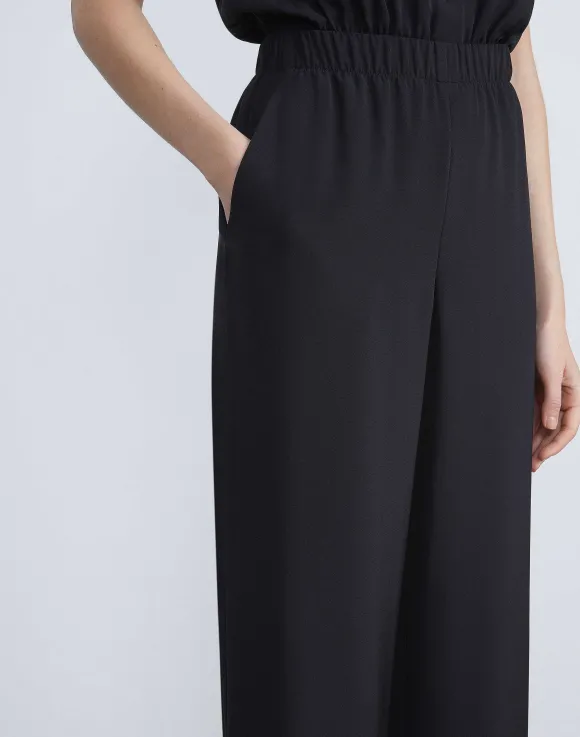 Organic Silk Crepe De Chine Perry Pant