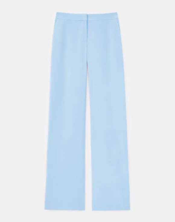 Organic Silk Stretch Crepe De Chine Sullivan Pant