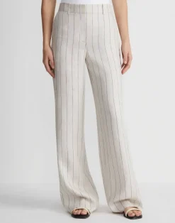 Pinstripe Linen Sullivan Pant