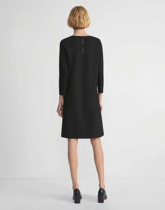 Punto Milano A-Line Dress