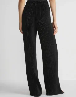 Recycled Poly Satin Pliss Parkside Pant
