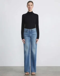 Responsible Matte Crepe Turtleneck Sweater